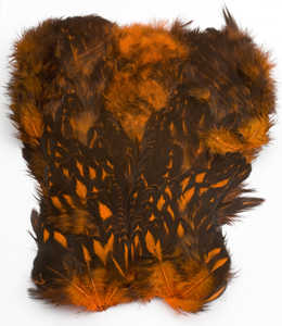 Bild på Keough Softhackle Patch Spotted/Badger Orange