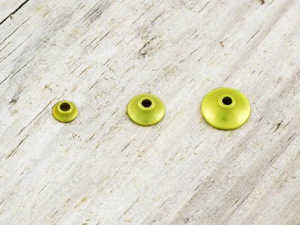 Bild på FITS Tungsten Turbo Cones (10-pack) Yellow Metallic - Micro