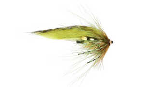 Bild på Frödin Sea Trout Spey Series (3cm) Olive Z Spey