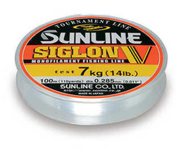 Bild på Sunline Siglon V Monofilament Clear 100m