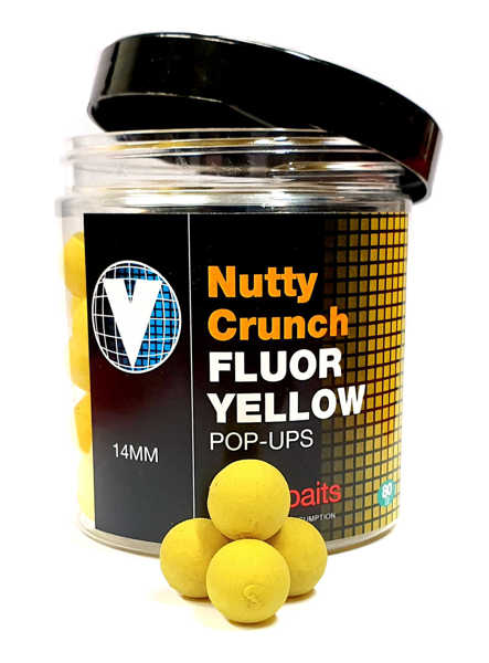 Bild på Vitalbaits Pop-Ups Nutty Crunch Fluor Yellow 18mm