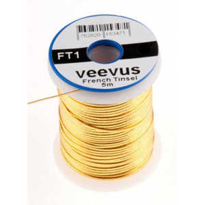 Bild på Veevus French Tinsel Oval Gold XS