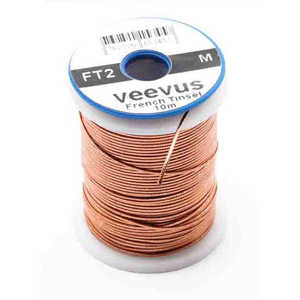 Bild på Veevus French Tinsel Oval Copper Medium