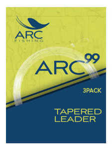 Bild på ARC 99 Tapered Leader 9ft (3 pack) 5X / 0,15mm