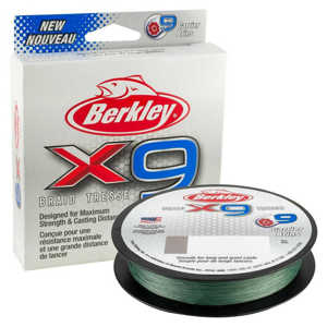 Bild på Berkley X9 Lo-Vis Green 150m 0,17mm / 17,0kg