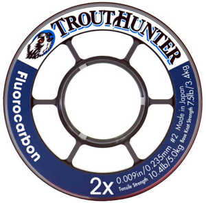 Bild på Trout Hunter Fluorocarbon Tippet 9X 0,083mm / 0,7kg (50m)