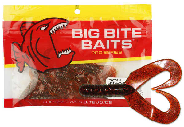 Bild på Big Bite Baits Twin Tail Grub 7cm (10 pack)