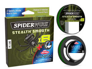 Bild på Spiderwire Stealth Smooth 8 Duo Spool 150m 0,11mm/0,32mm - 10,3kg/6,0kg