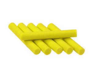 Bild på A.Jensen Foam Cylinder 5mm (10 pack) Yellow