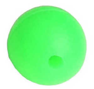 Bild på Merlin Baits Gummipärlor Soft 8mm (10 pack) Green Glow