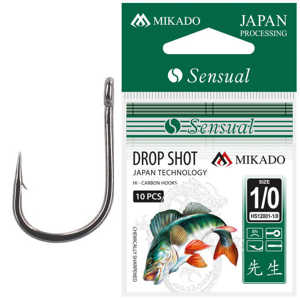 Bild på Mikado Sensual Dropshot Hook (10 pack) #1/0