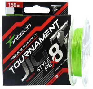 Bild på Intech Tournament Jig Style PE X8 Lime Green 150m 0,148mm / 5,5kg
