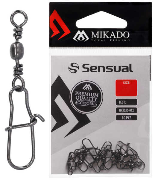 Bild på Mikado Sensual Barrel Swivel Fastlock Snap (5-10 pack)