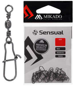 Bild på Mikado Sensual Barrel Swivel Fastlock Snap (5-10 pack) #2 / 22kg (5 pack)