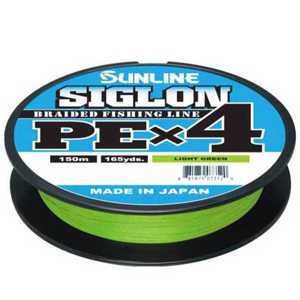 Bild på Sunline Siglon PE X4 Braid Light Green 150m 0,171mm / 7,7kg