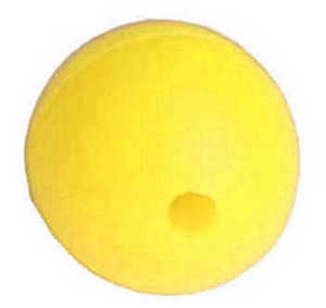 Bild på Merlin Baits Plastpärlor Glow 6mm (10 pack) Glow Yellow