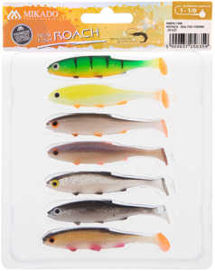 Bild på Mikado Real Fish Roach 7cm (7 pack) Mix